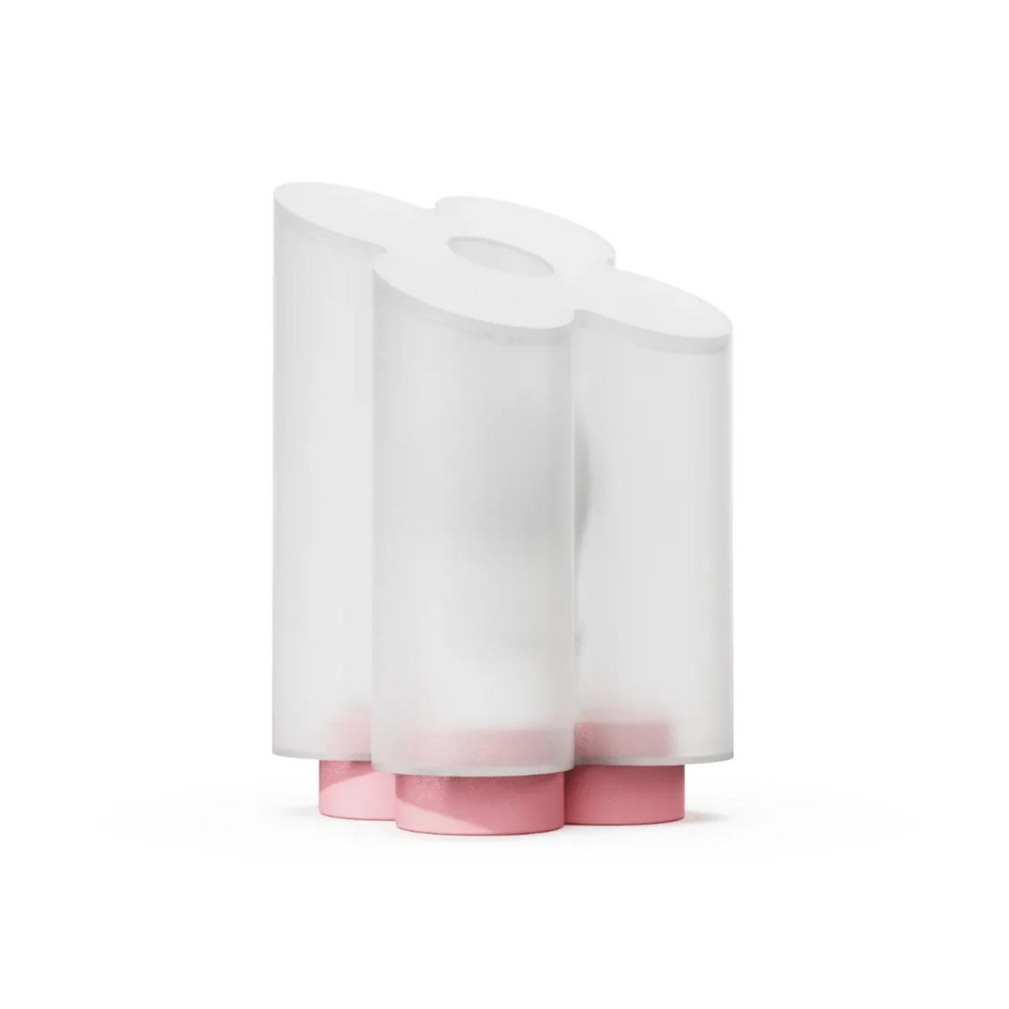 Corolla Sculptural Flower Lamp - Clear Rose
