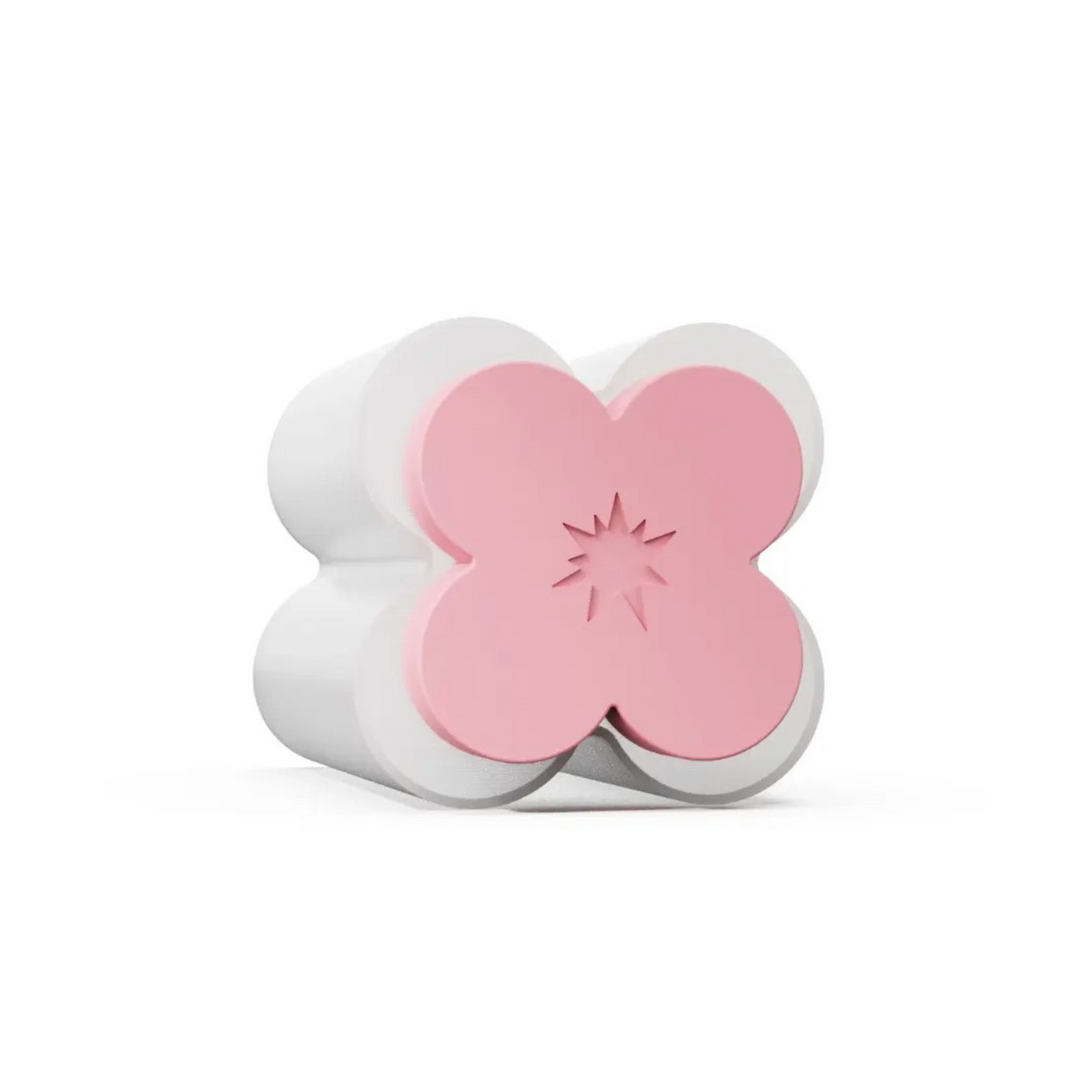 Corolla Sculptural Flower Lamp - Clear Rose